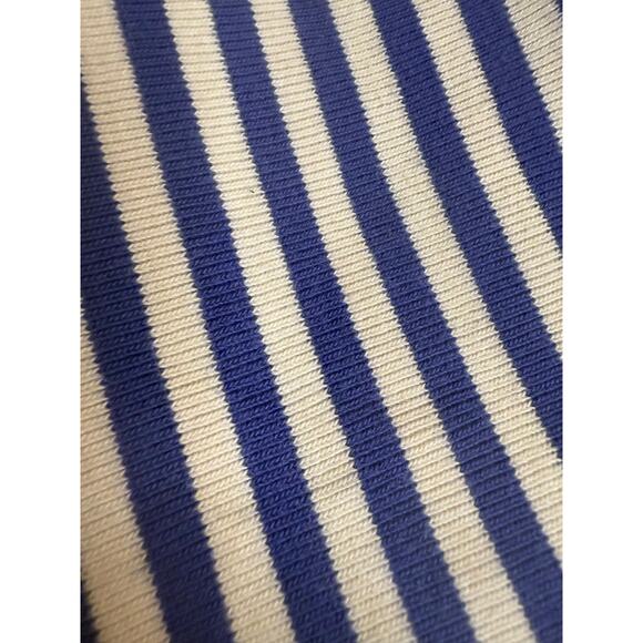 RRL Ralph Lauren Blue White Striped Tank Women’s Large Made in USA 100% Cotton - Picture 7 of 7